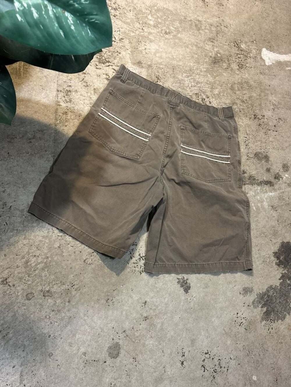 Bullhead Men's Brown Cotton Skate Cargo Shorts Size 34